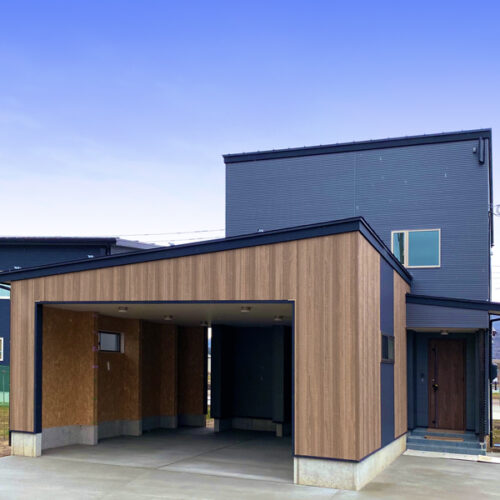 インナーガレージ 施工事例 30坪 3LDK